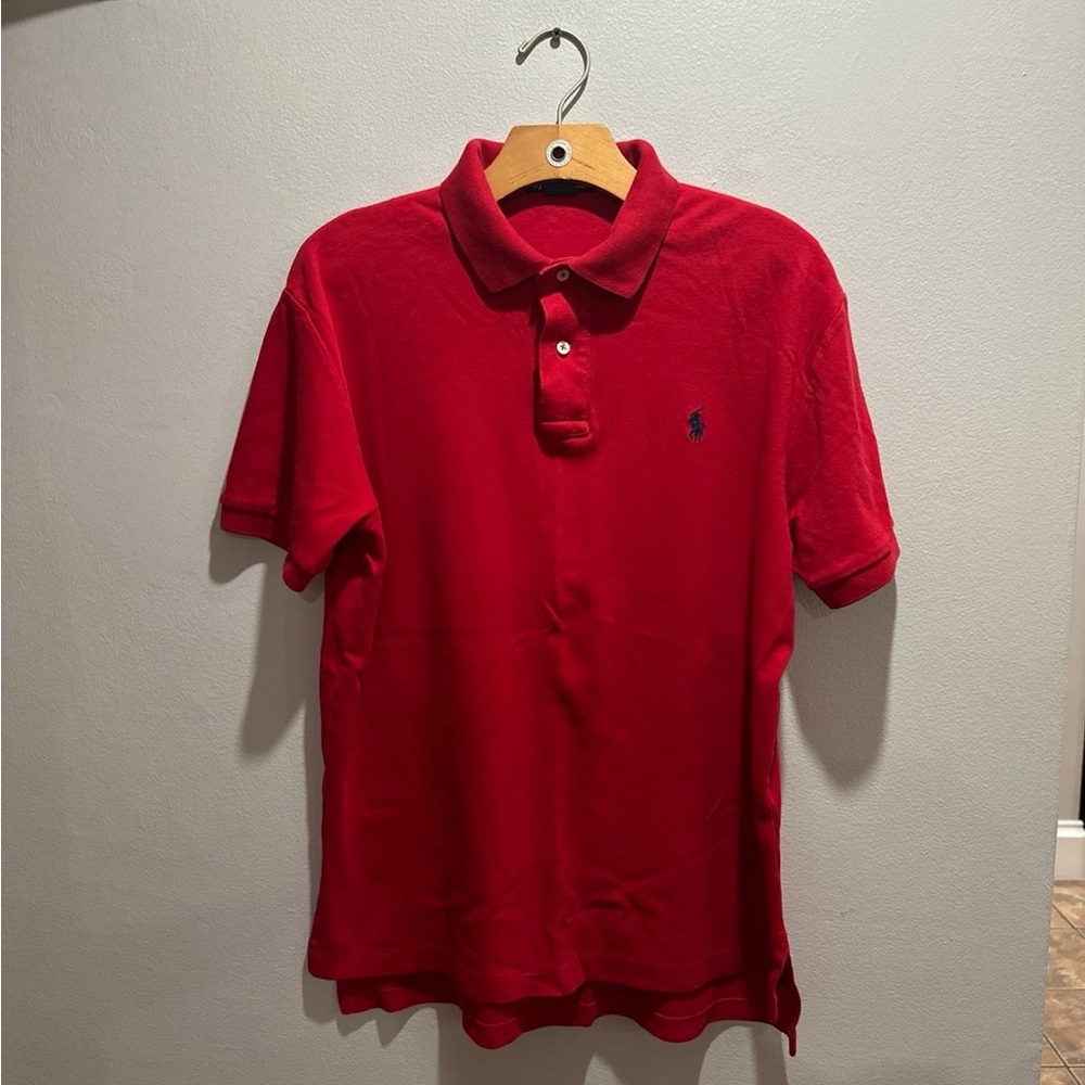 Ralph Lauren Red Polo (M)
